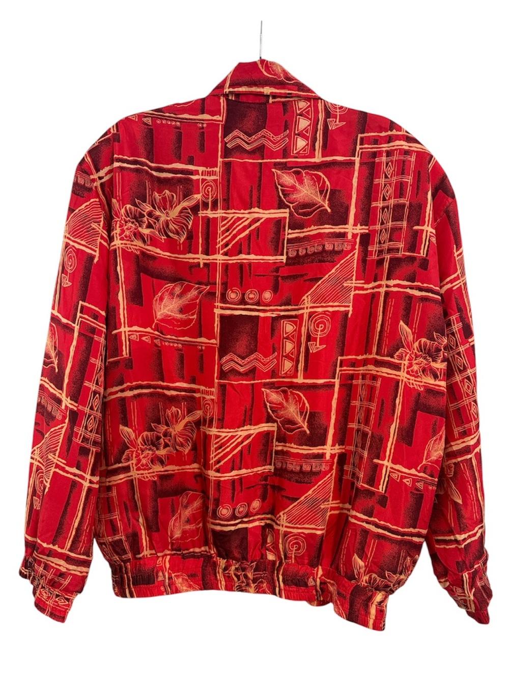 Fuda International Vintage Full Zip Bomber Jacket with Silk Outer Shell - Picture 5 of 8